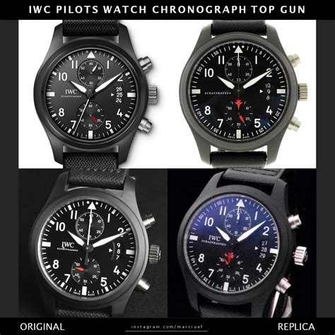 iwc schaffhausen pilot top gun fake|How To Spot An Authentic IWC Schafhaussen Watch .